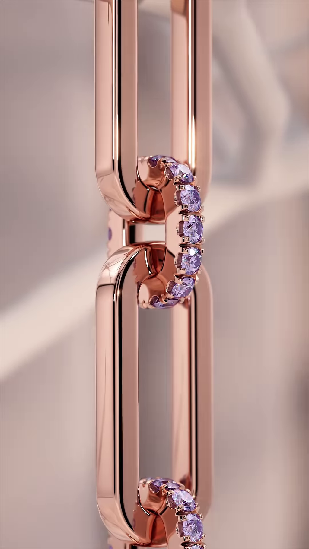 Elegant Gold-Toned Ring with Blue Gemstone Floral Design