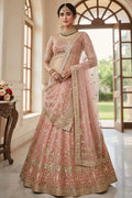 Bridal Heavy Embroidery  with Real Mirror Hand Work Lehenga Choli From Anaya Designer Studio