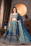 Reception Party Look In Heavy Embroidery Work Lehenga Choli From Anaya Designer Studio